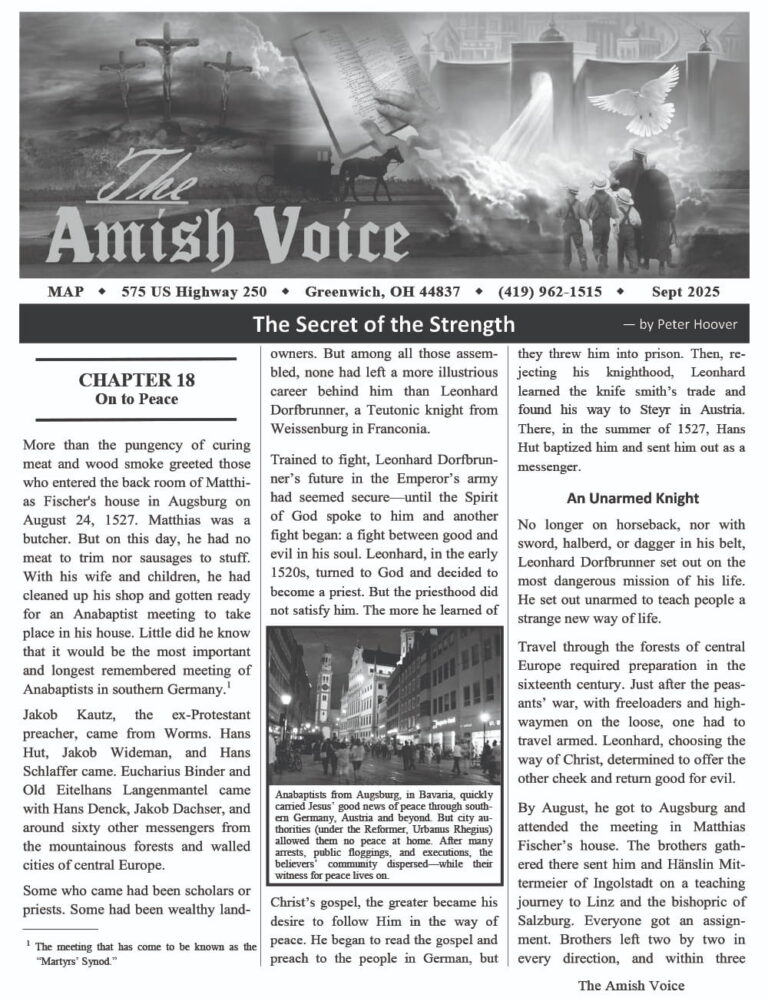 Amish Voice – September 2025