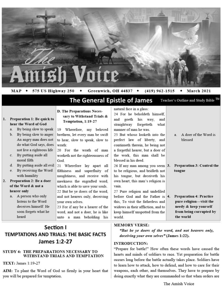 Amish Voice – March 2021