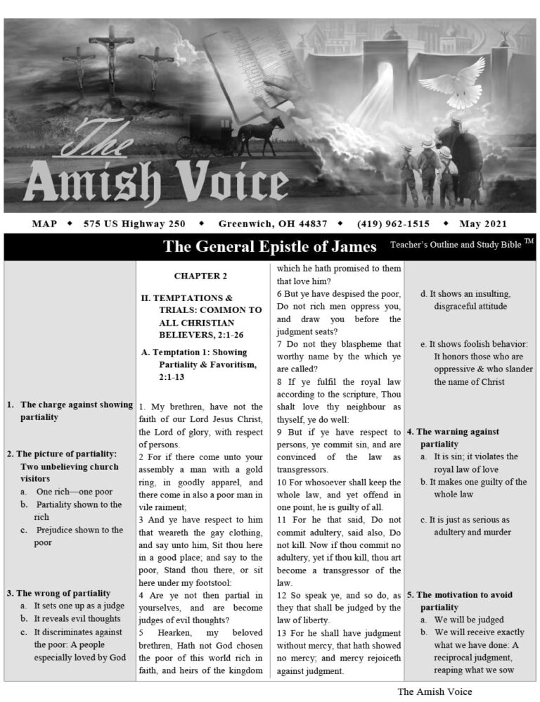 Amish Voice – May 2021