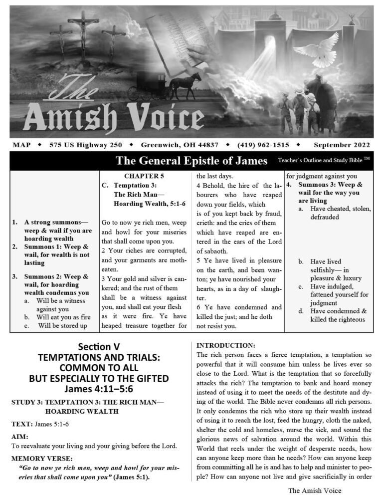 Amish Voice – September 2022