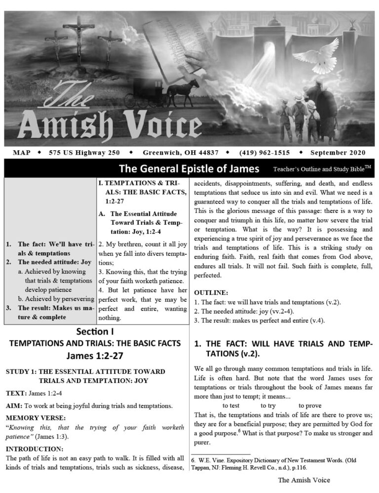 Amish Voice – September 2020