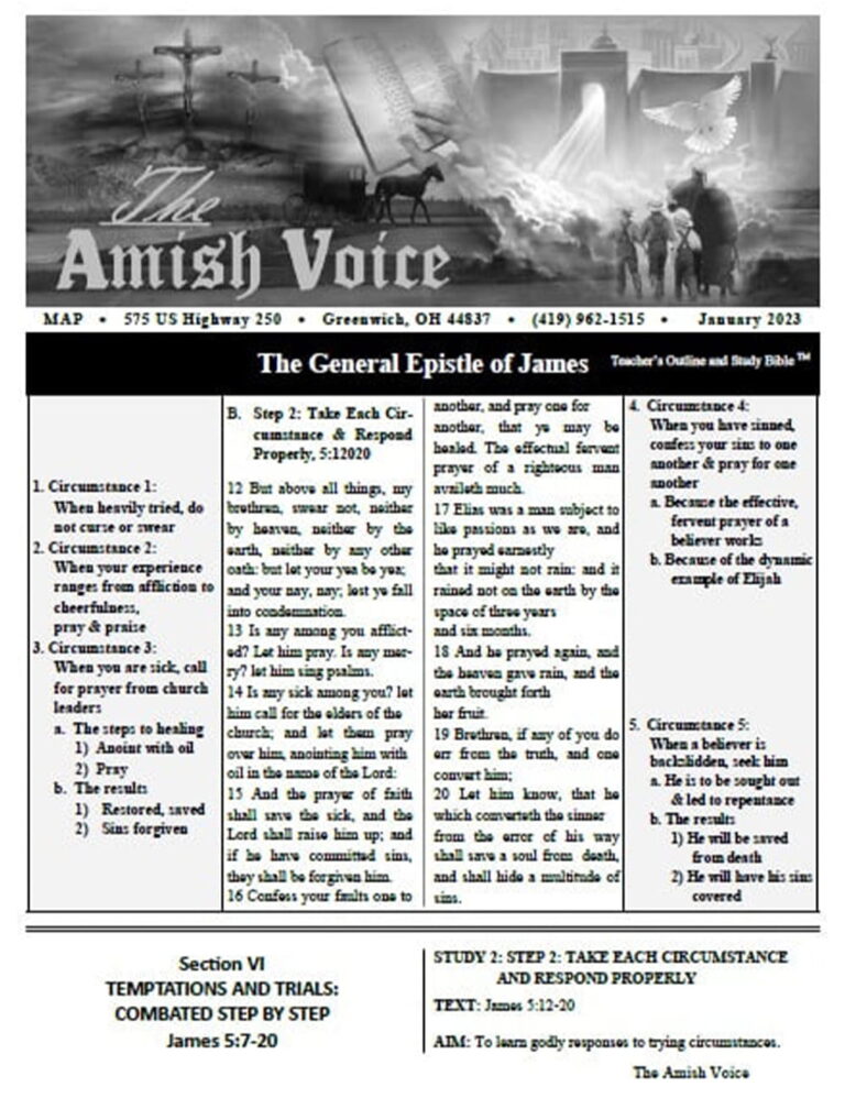 Amish Voice – January 2023