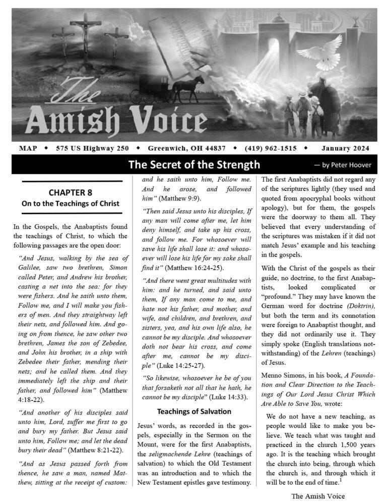 Amish Voice – January 2024
