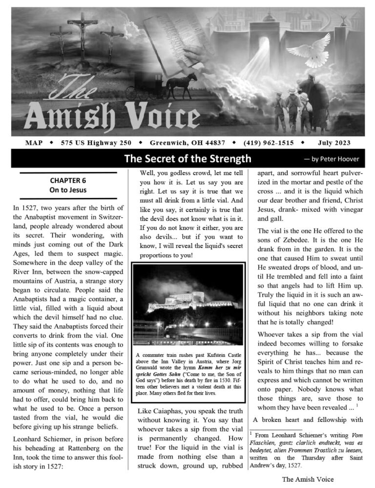 Amish Voice – July 2023