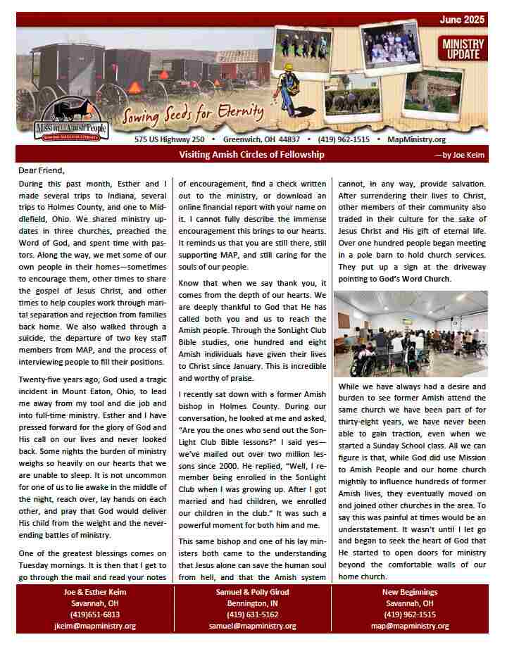 MAP Newsletter – June 2025