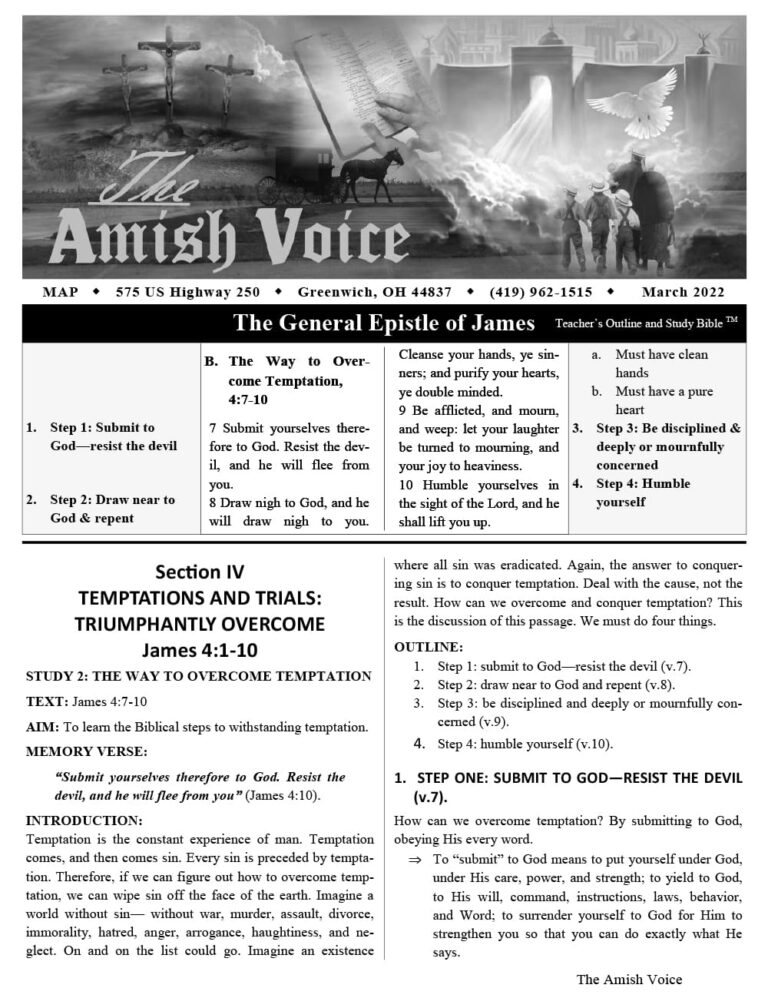 Amish Voice – March 2022