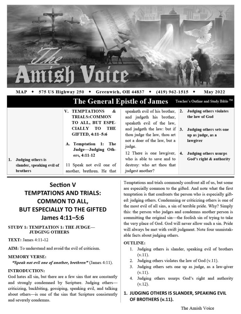 Amish Voice – May 2022