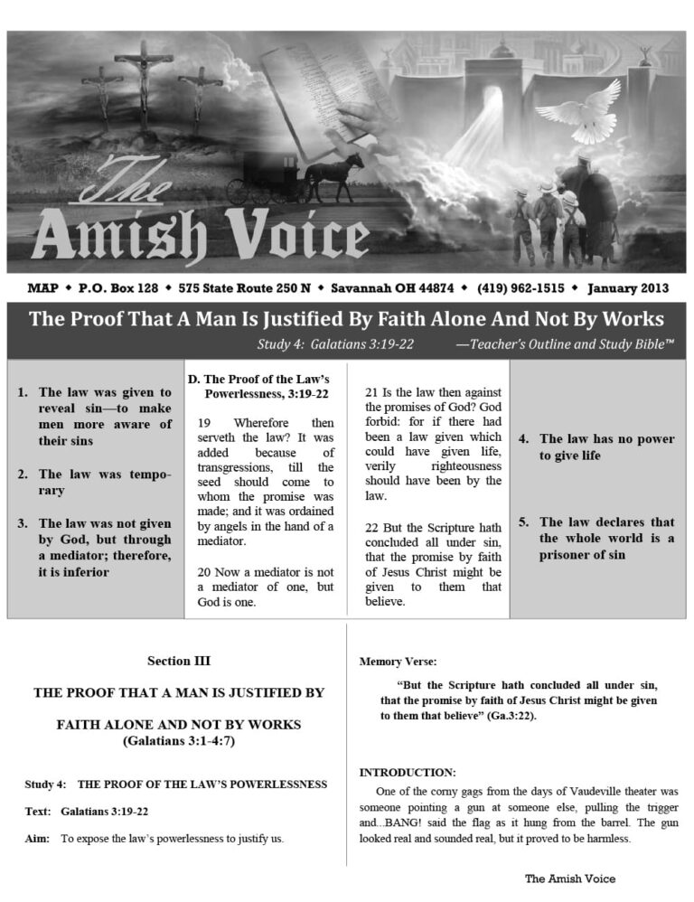 Amish Voice – January 2013