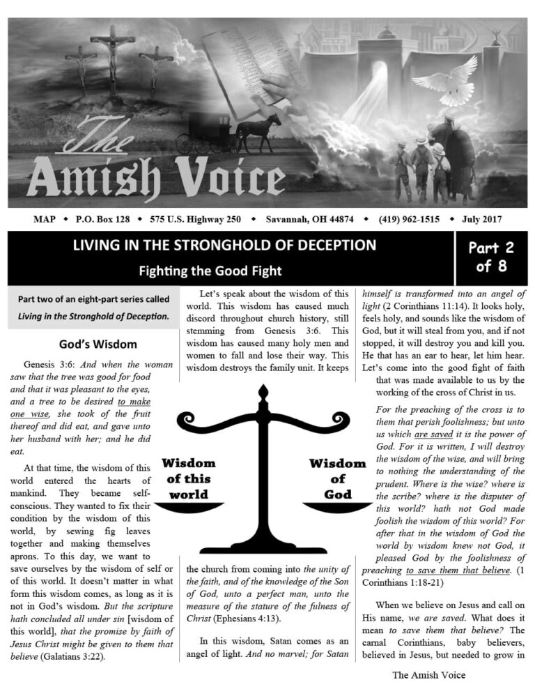 Amish Voice – July 2017