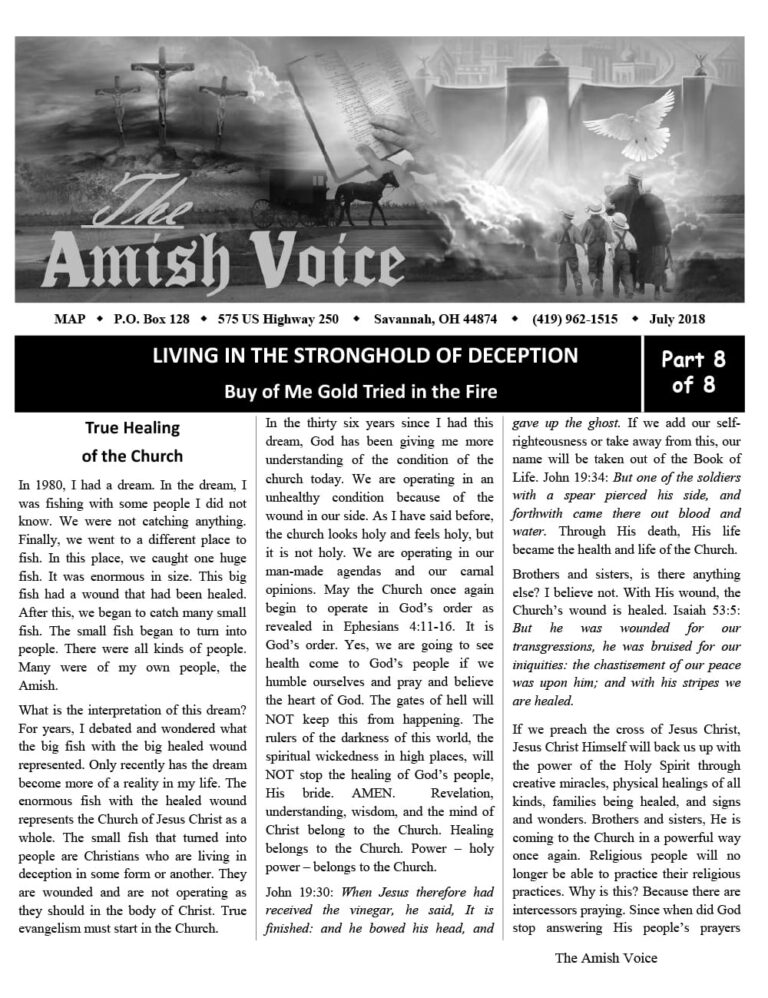 Amish Voice – July 2018