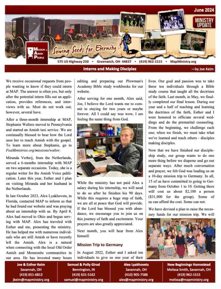 MAP Newsletter – June 2024