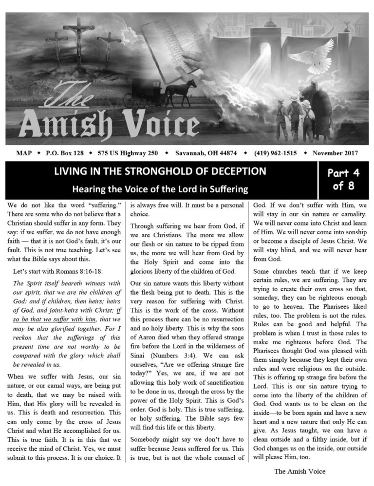 Amish Voice – November 2017