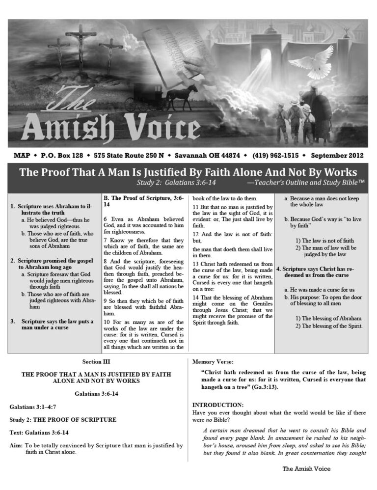 Amish Voice – September 2012