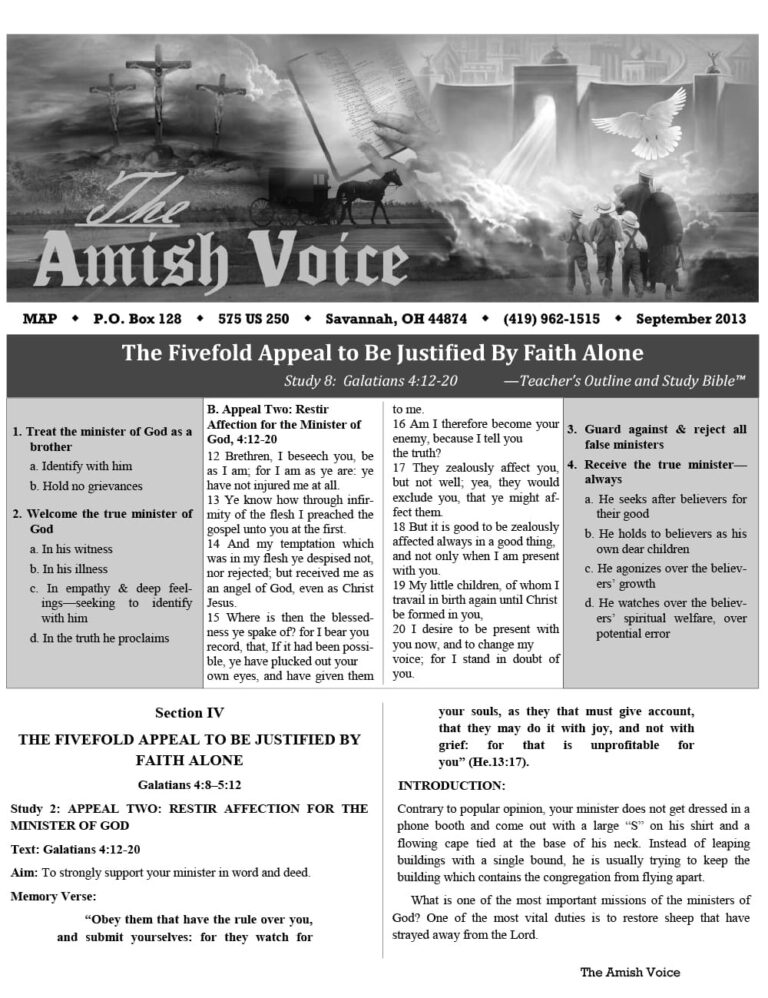 Amish Voice – September 2013