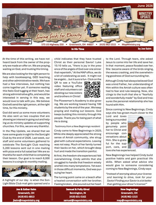 MAP Newsletter – June 2026