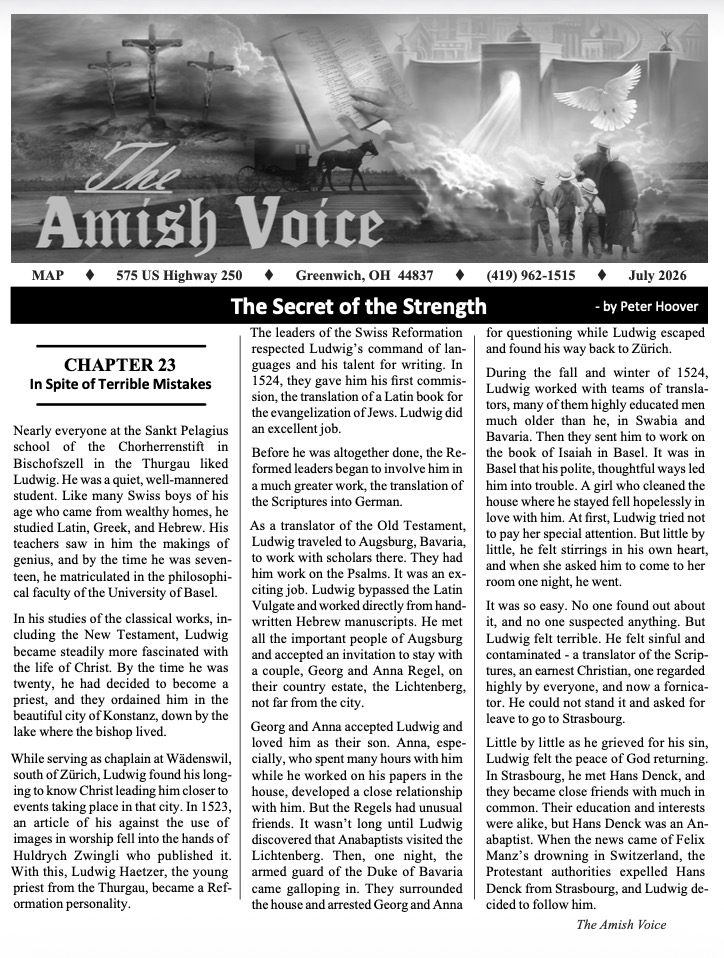 Amish Voice – July 2026