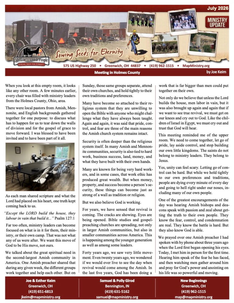MAP Newsletter – July 2026