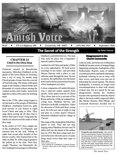 Amish Voice – September 2026