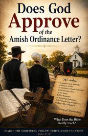 Does God Approve of the Amish Ordinace Letter (Book Cover 5.5x8.5) Large
