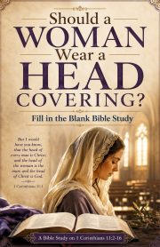 Should a Woman Wear a Head Covering (Book Cover 5.5x8.5) Large